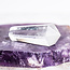 Clear (Crystal) Quartz Double Terminated DT Points - Mini Grid Faceted
