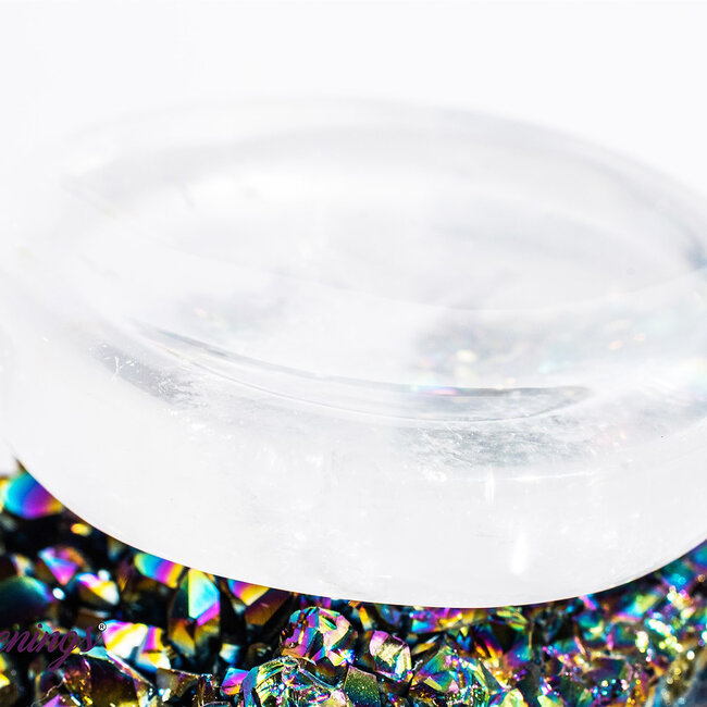 Clear (Crystal) Quartz Sphere Stand - 1.5"