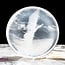 Clear (Crystal) Quartz Sphere Stand - 1.5"