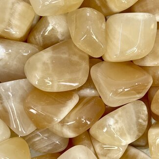 Honey (Yellow) Calcite - Tumbled Smooth