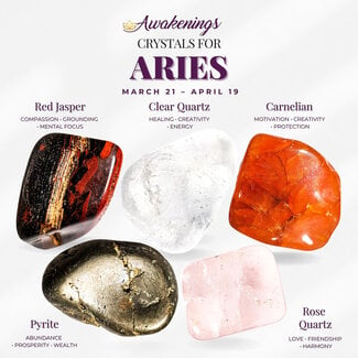 Aries Zodiac - Crystal Kits Astrology