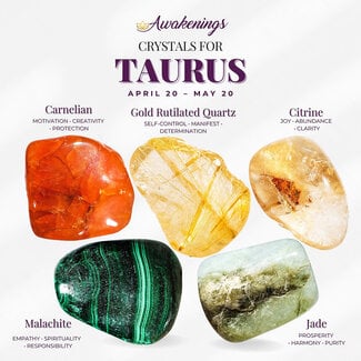 Taurus Zodiac - Crystal Kits Astrology