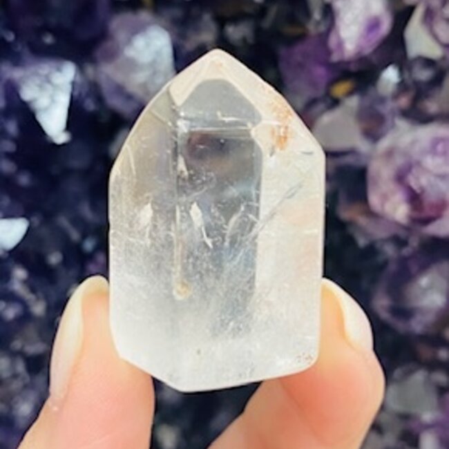 Clear (Crystal) Quartz Tower Generator Point - Extra Small