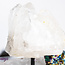 Clear (Crystal) Quartz Point on Pin Stand - Medium (7-8")
