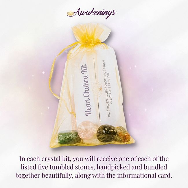 Energy Boost - Crystal Kits Set Bundle Pack