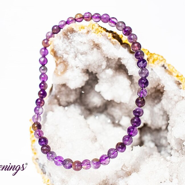 Amethyst Children's Bracelet - 4mm - Child, Kid