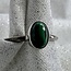 Malachite Rings -Size 4 Oval - Sterling Silver