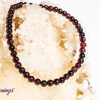 Garnet Children's Bracelet - 4mm - Child, Kid