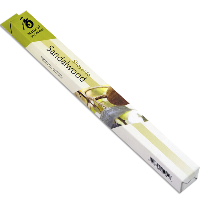 Sandalwood Natural Incense- 35 Sticks/18g -Shoyeido