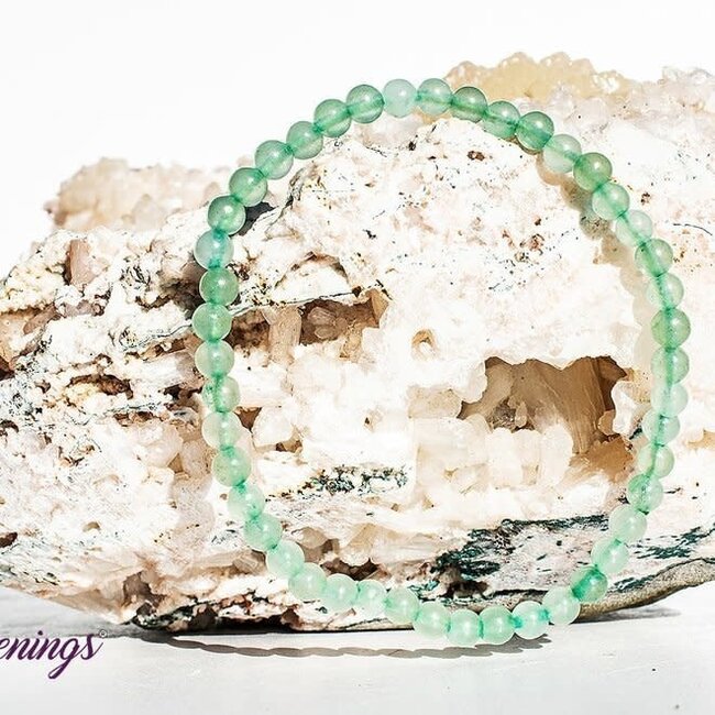 Green Aventurine Children's Bracelet - 4mm - Child, Kid