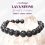Lava Stone Bracelets - 8mm