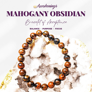 Mahogany Obsidian Bracelet-8mm
