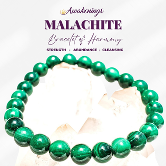 Malachite Bracelets - 7-8mm