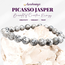 Picasso Jasper Bracelets - 8mm