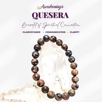Que Sera (Quesera Blue Opal Llianite Galaxy Rhyolite Liberite Glaucophane) Bracelets - 8mm