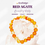 Red Agate Bracelets - 8mm