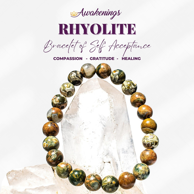 Rhyolite Bracelets - 8mm