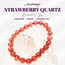 Strawberry Quartz (Red Guava) AAA Grade Bracelets - 8mm