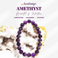 Amethyst Bracelet - 8mm