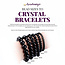 Purple Lepidolite with Mica (Muscovite) Bracelets - 8-9mm High Flash