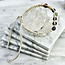 7 Seven Chakra Hemp Bracelets - Adjustable White Cream Off White