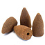 7 Seven Chakra Backflow Reverse Flow Incense Cones - 10 Cones Good Earth/Soul Sticks