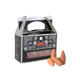 Super Hit Backflow Reverse Flow Incense Cones - 24 Cones Box - Satya Nag Champa