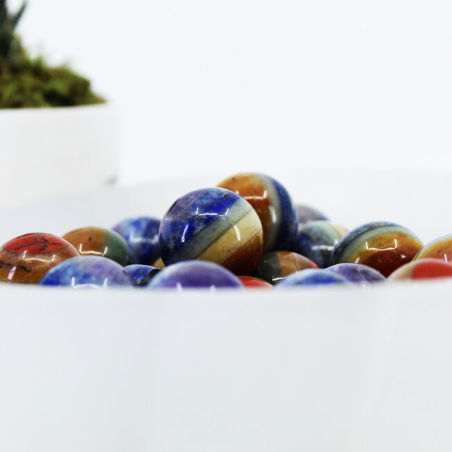 Chakra Rainbow Spheres Orb - 30mm