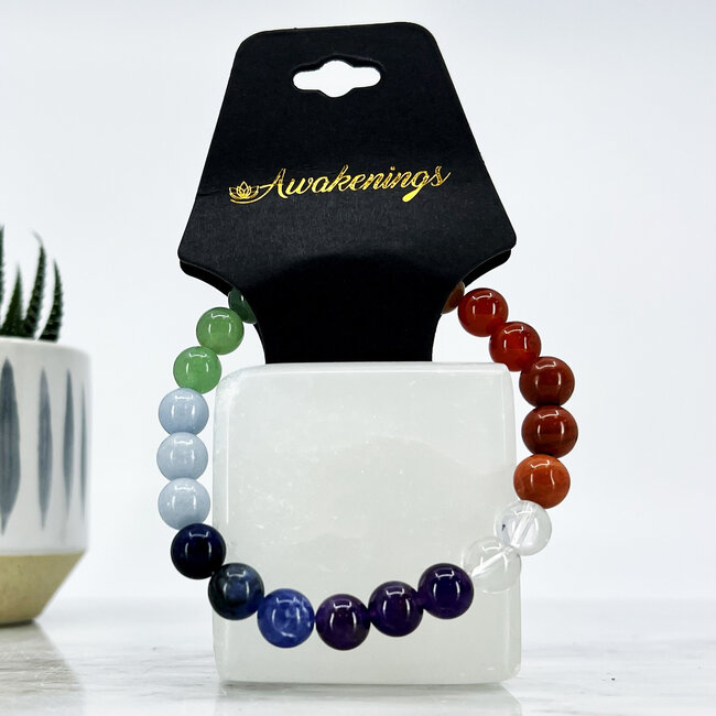 Chakra Beaded Bracelets - 8mm
