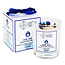 Evil Eye Protection Crystal Candle - Black Obsidian Clear Quartz - Magnolia Tuberose - Earth's Element