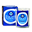 Evil Eye Candle - Glass Jar Black Obsidian Clear Quartz & Lapis Lazuli - Protection with Lavender & Bergamot 10oz