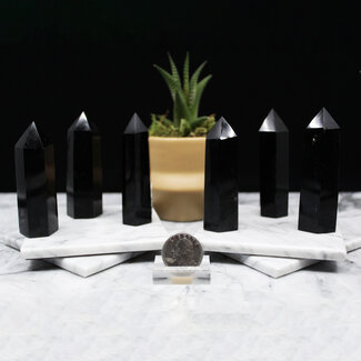 Black Obsidian Tower Point Generator - Small (1-3")