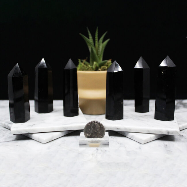 Black Obsidian Tower Point Generator - Small (1-3")