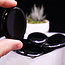 Black Obsidian Worry (Thumb Fidget Relaxation Pocket)  Stones - Large Oval