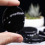 Snowflake Obsidian Worry (Thumb Fidget Relaxation Pocket) Stones - Large Oval