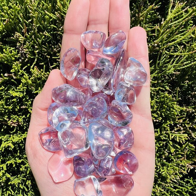 Rose De France Amethyst - Tumbled