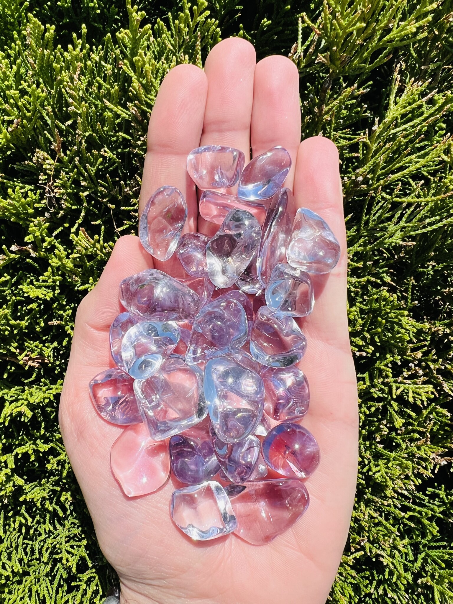 Lilac amethyst clearance