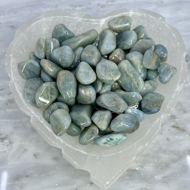 Aquamarine Blue - Tumbled