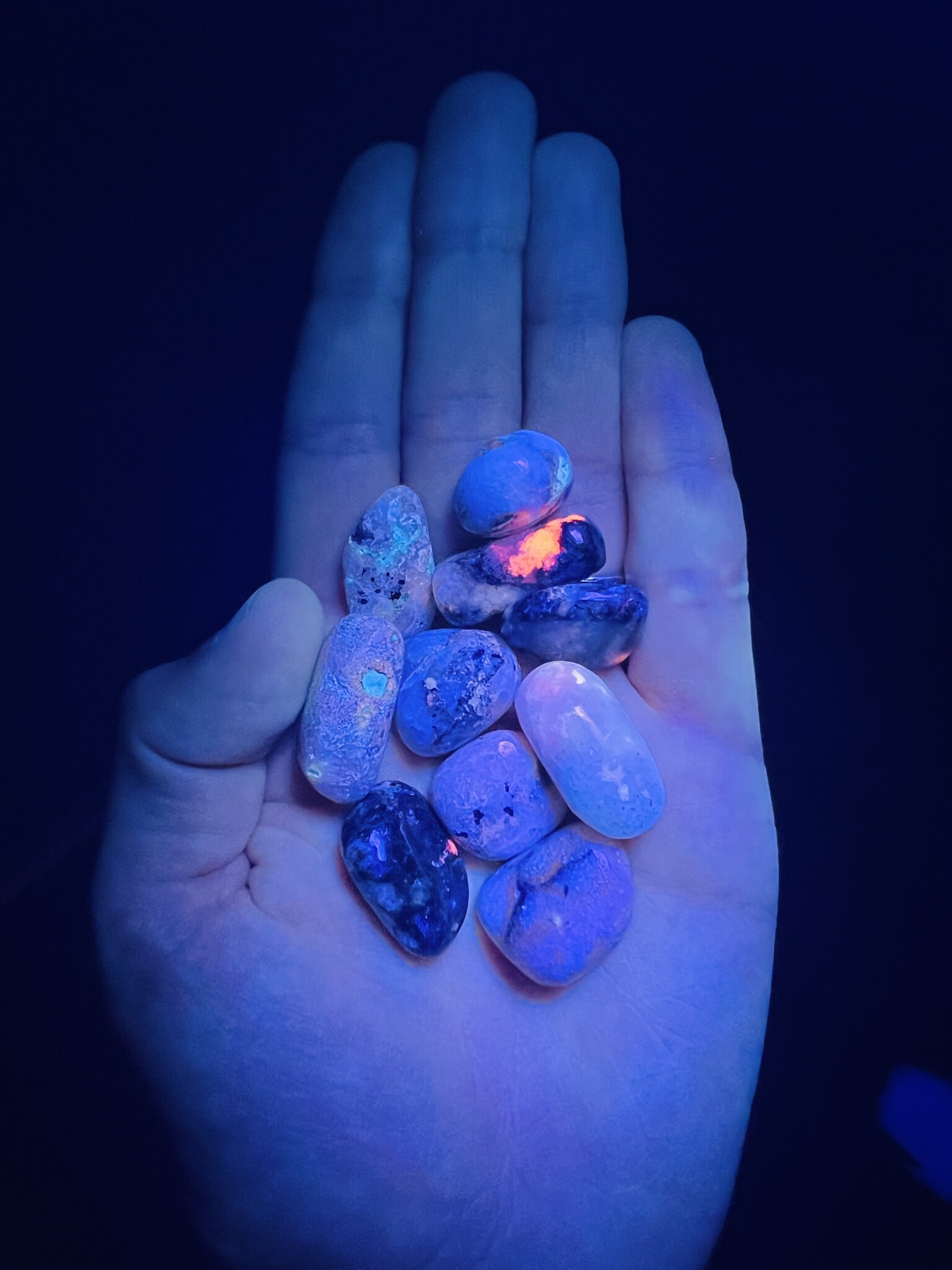 Tugtupite Tumbled Awakenings