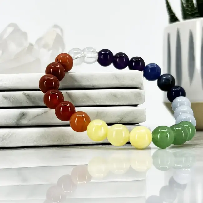 Chakra Beaded Bracelets - 8mm