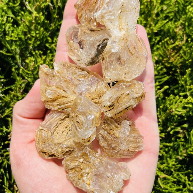 Elestial (Skeletal Window) Quartz Medium-Rough Raw Natural