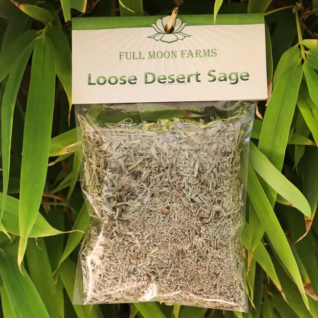 Desert Sage Smudge Loose - 1oz -Full Moon Farms