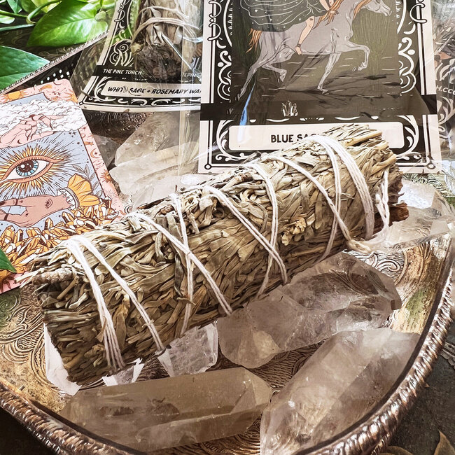 Blue Sage Bundle Smudge Stick - 4"