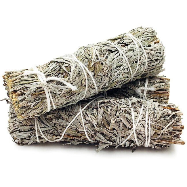 Blue Sage Bundle Smudge Stick - 4"