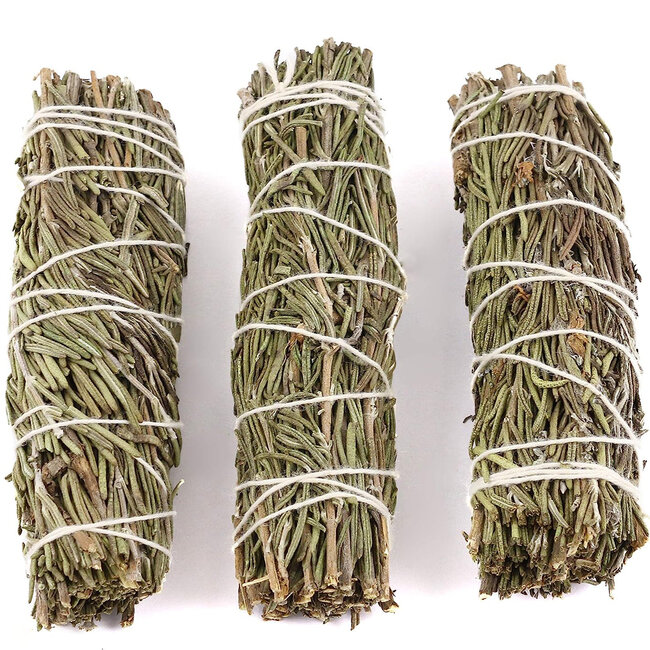 Rosemary Sage Bundle Smudge Stick - 4"