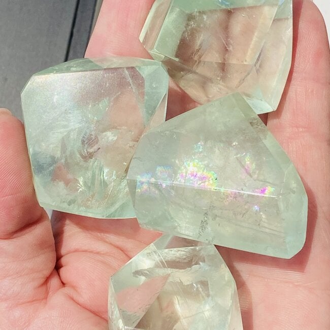 Green Fluorite Free Forms-Large