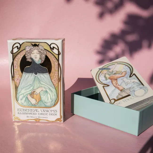 Ethereal Visions: Illuminated Tarot Cards Deck
