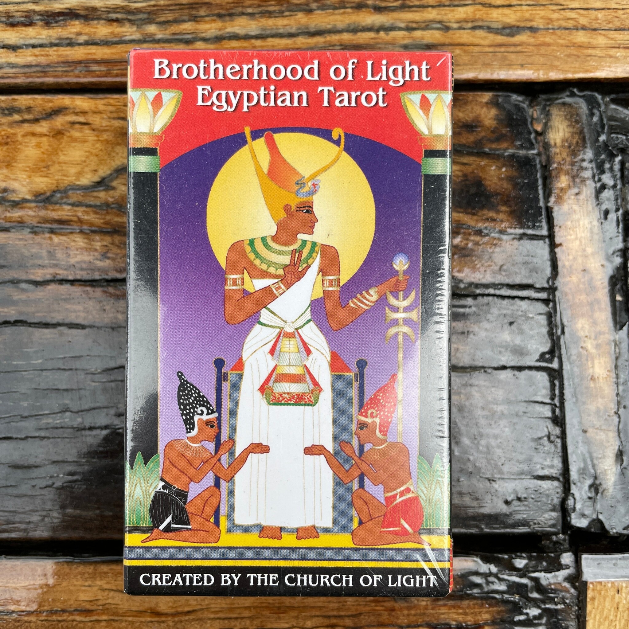 malm labyrint Forsøg Brotherhood of Light Egyptian Tarot Cards Deck - Awakenings