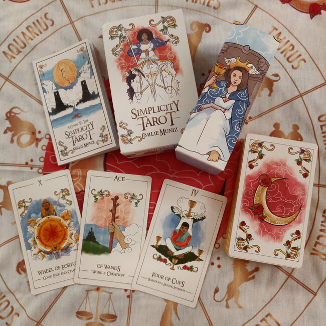 Simplicity Tarot Cards Deck - Oracle Angel
