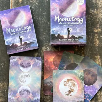 Moonology Manifestation Oracle Cards Deck - Tarot Cards
